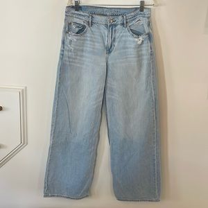 American eagle wide leg jeans